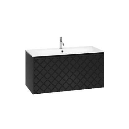 Crosswater Vergo 1000 Single Drawer Unit with Cast Mineral Marble Basin
