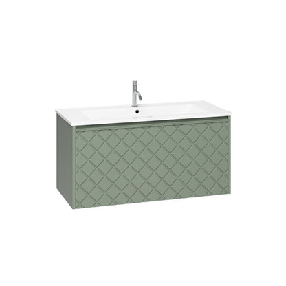 Crosswater Vergo 1000 Single Drawer Unit with Ceramic Basin