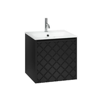 Crosswater Vergo 500 Single Drawer Unit with Ice White Glass Basin