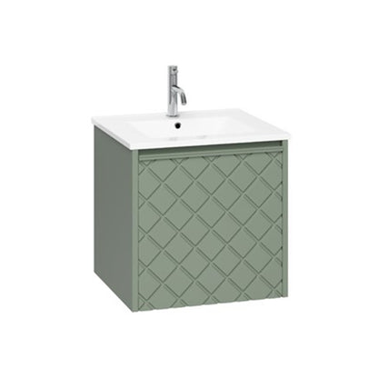 Crosswater Vergo 500 Single Drawer Unit with 500 Ceramic Basin