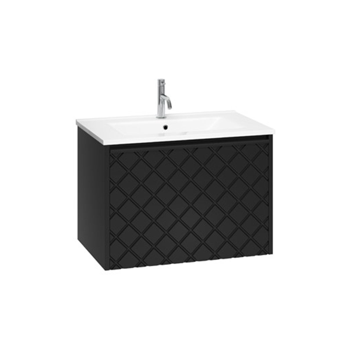 Crosswater Vergo 700 Single Drawer Unit with Ceramic Basin
