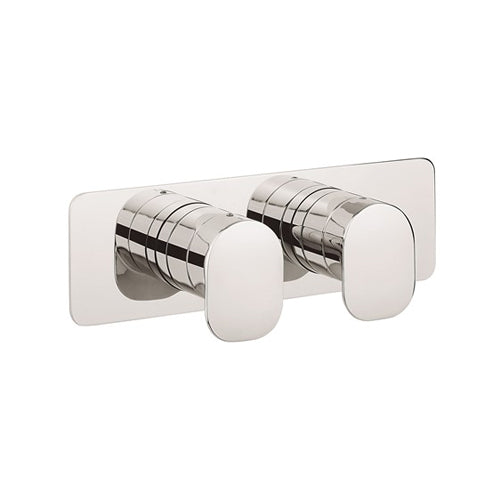 Crosswater ZERO 2 - 2 Outlet 2 Handle Concealed Thermostatic Shower