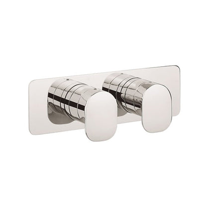 Crosswater ZERO 2 - 2 Outlet 2 Handle Concealed Thermostatic Shower