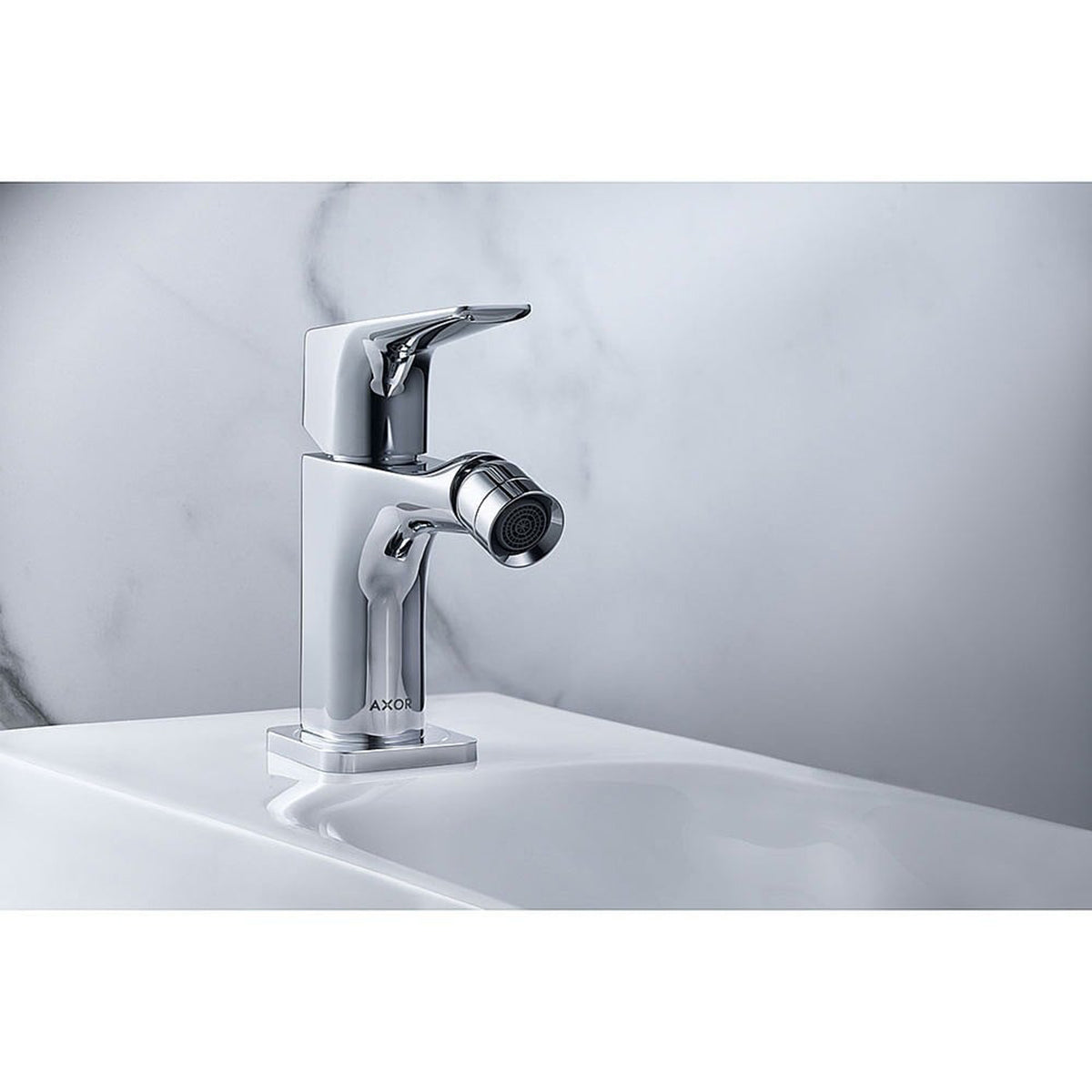 AXOR 36121000 Citterio E Single Lever Bidet Mixer for Smooth Water Flow Control